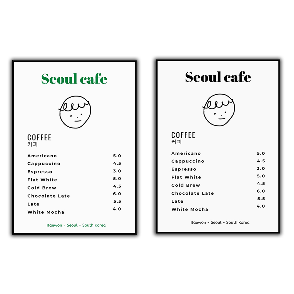 Seoul Cafe Print Wall Art Prin - Korean Lifestyle Aesthetic review and price