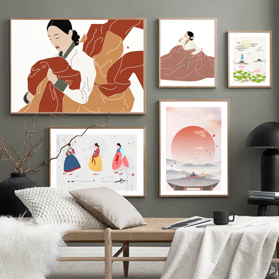 Korean Style Boho Hanbok Girl  - Korean Lifestyle Aesthetic review and price