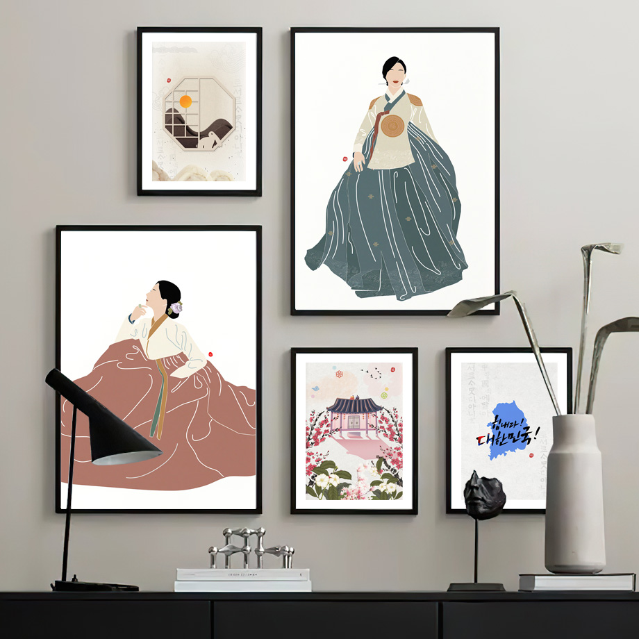 Korean Style Boho Hanbok Girl  - Korean Lifestyle Aesthetic review and price