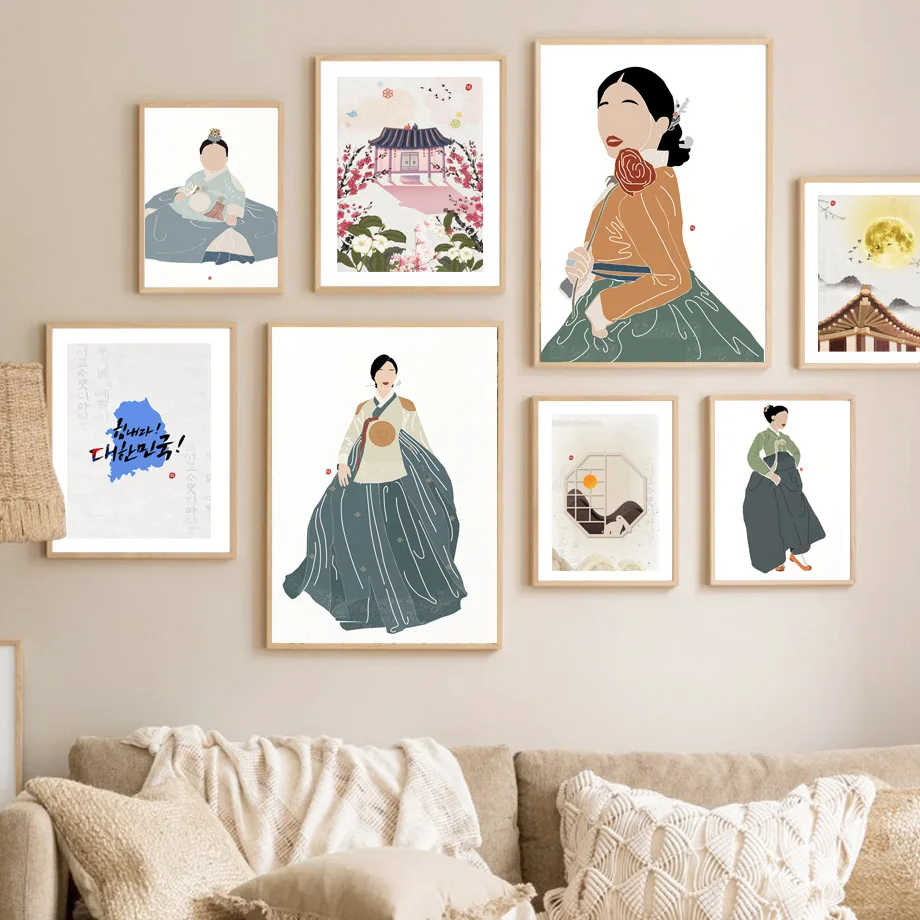 Korean Style Boho Hanbok Girl  - Korean Lifestyle Aesthetic review and price